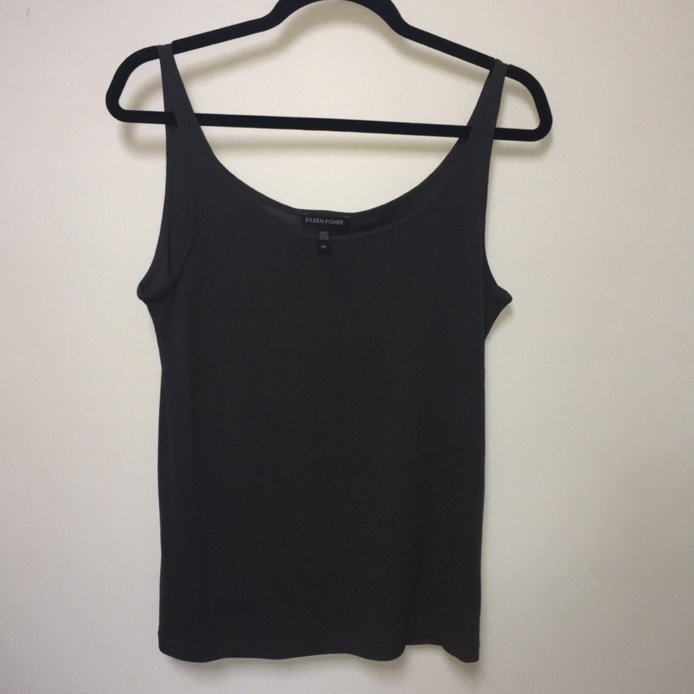 Silk cami tank size small by Eileen Fisher.